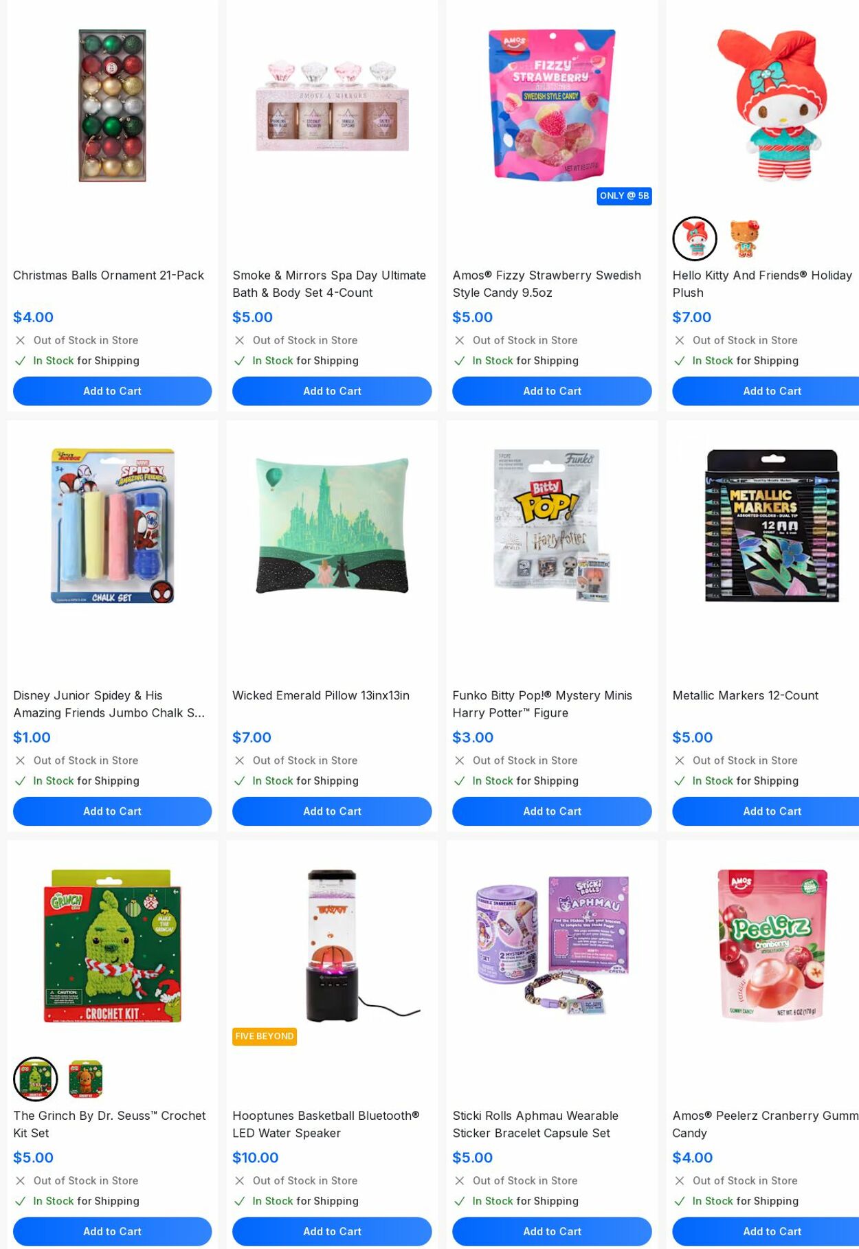 Weekly ad Five Below 11/01/2025 - 11/30/2025
