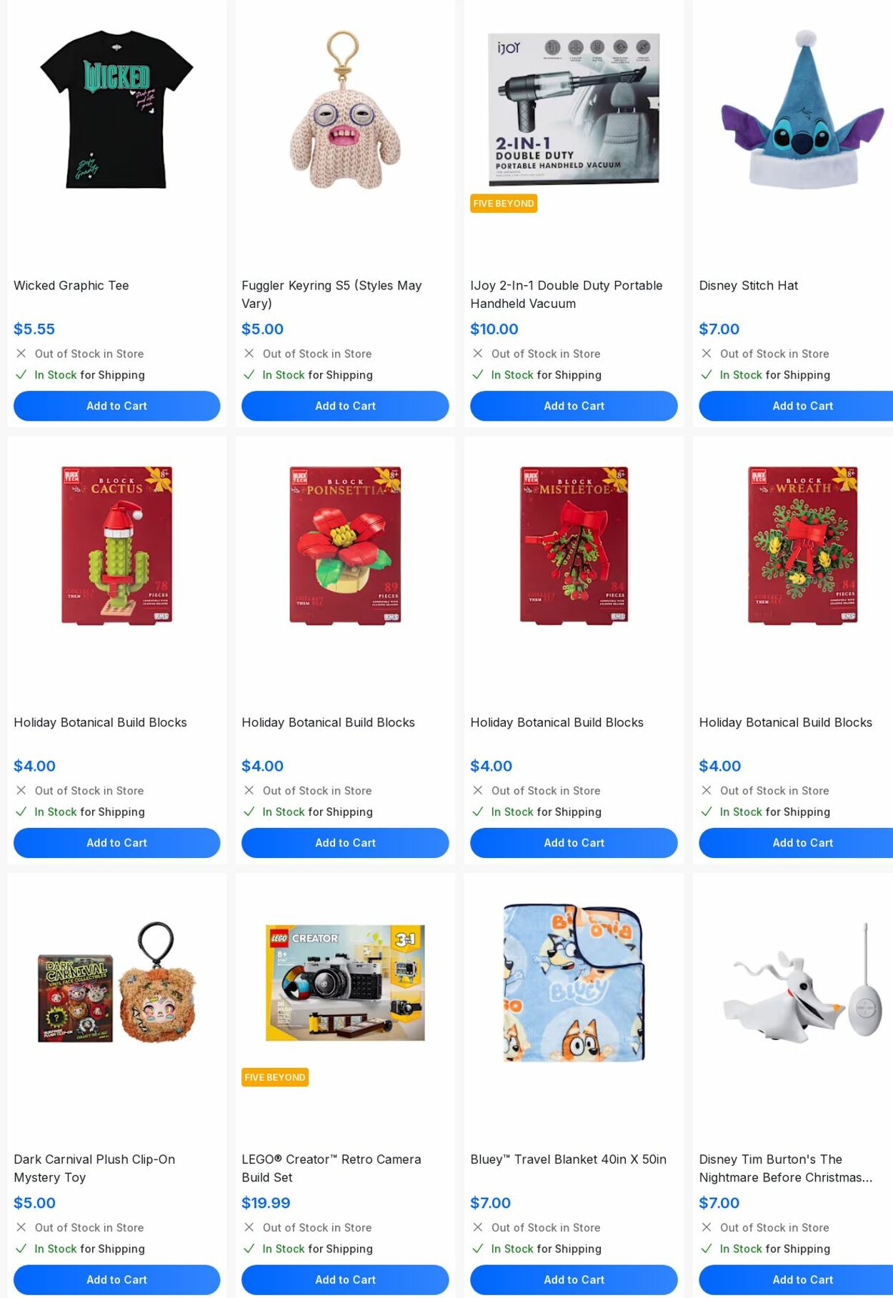 Weekly ad Five Below 11/01/2025 - 11/30/2025
