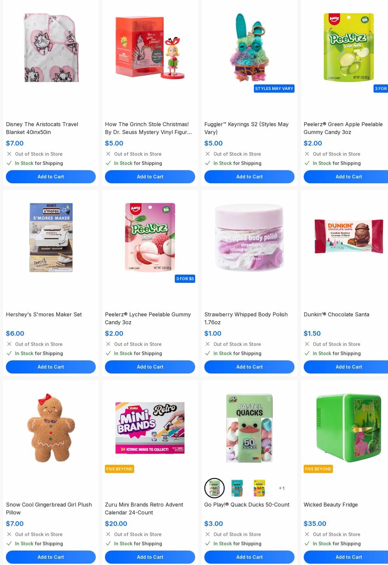 Weekly ad Five Below 11/01/2025 - 11/30/2025