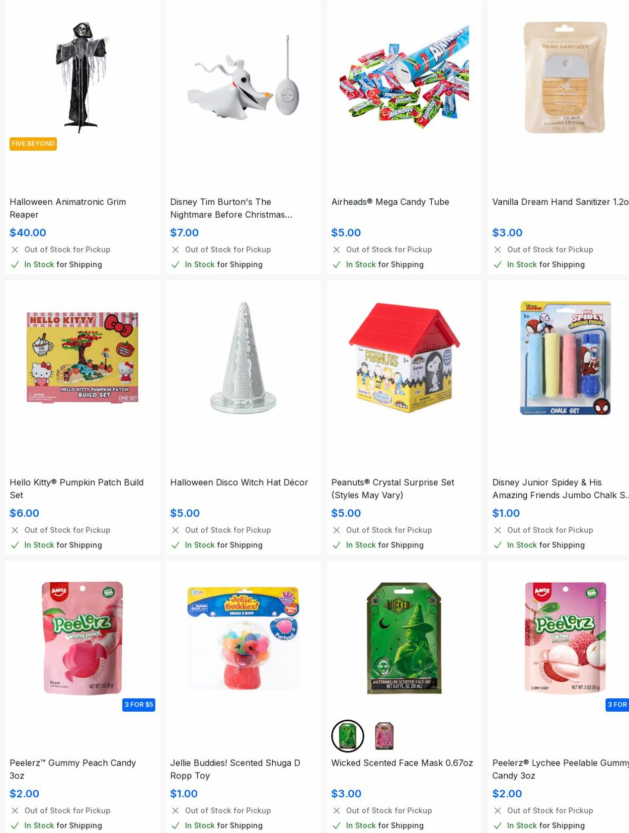 Weekly ad Five Below 10/01/2025 - 10/31/2025