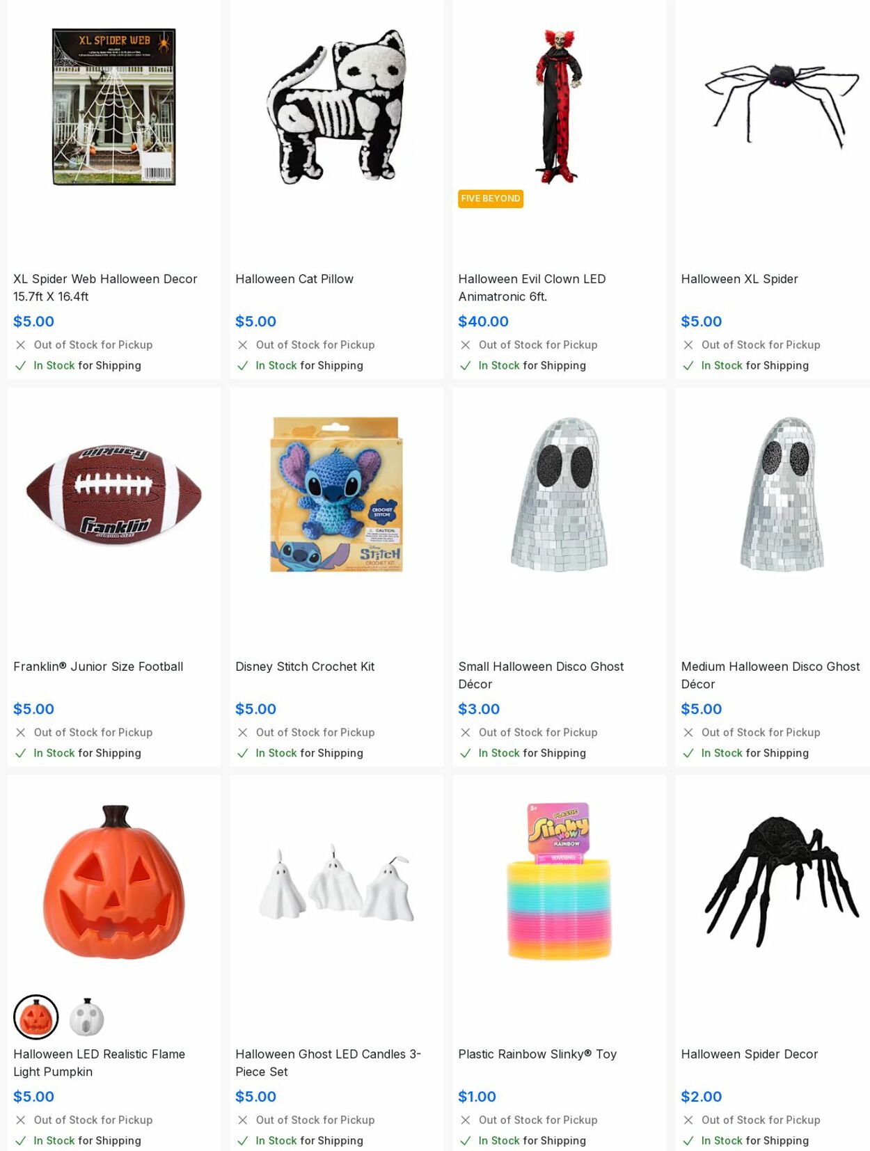 Weekly ad Five Below 10/01/2025 - 10/31/2025