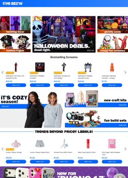 Weekly ad Five Below 10/01/2025 - 10/31/2025