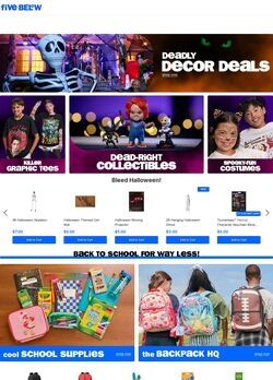Weekly ad Five Below 09/01/2025 - 09/30/2025