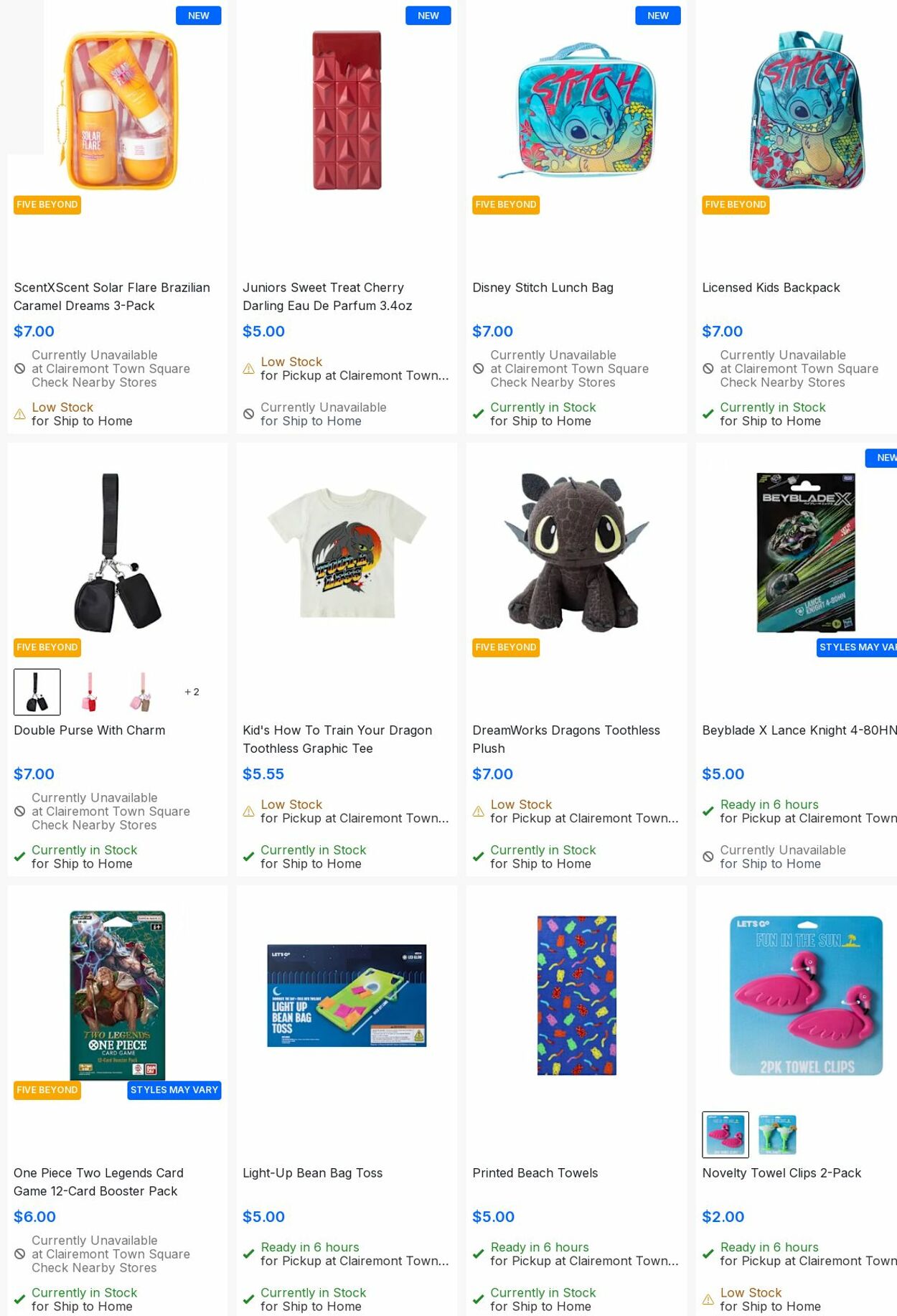 Weekly ad Five Below 07/01/2025 - 07/31/2025