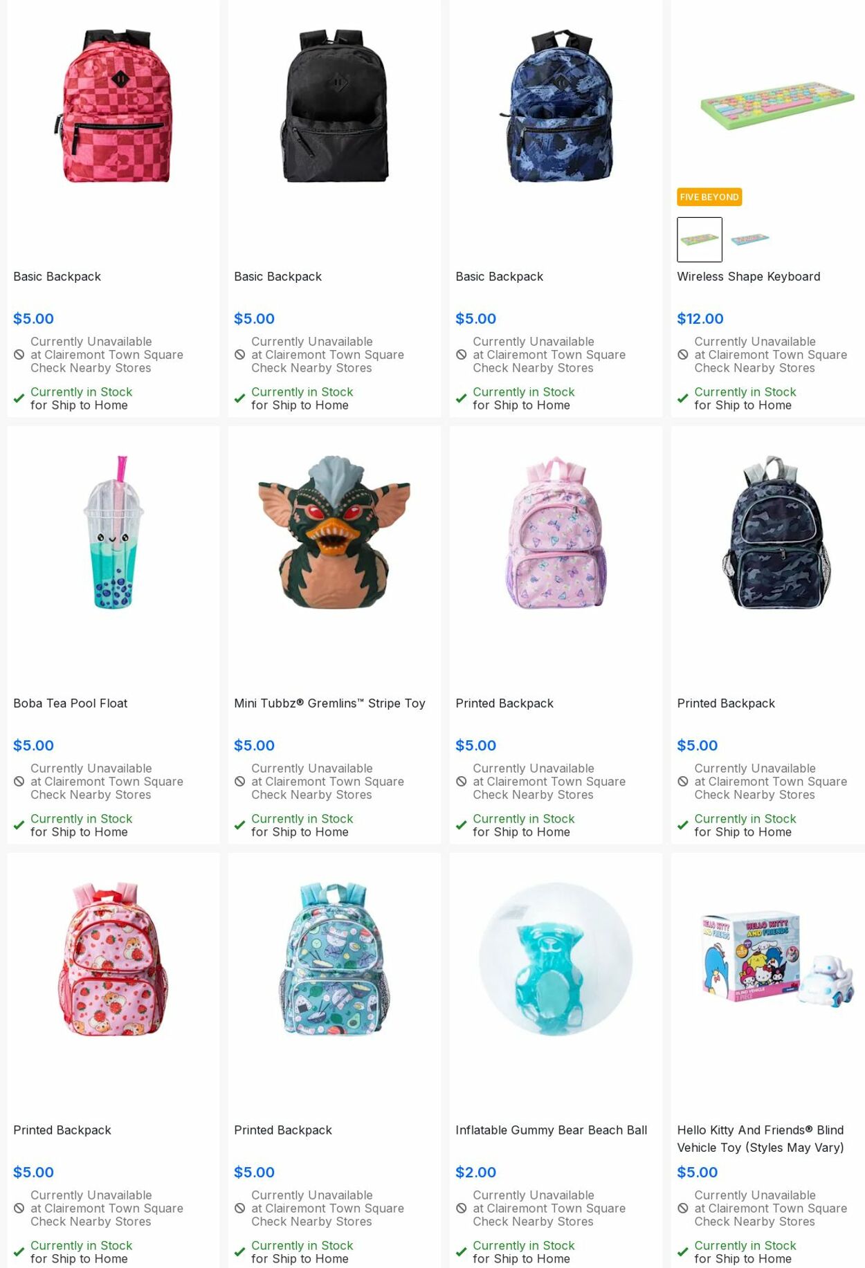 Weekly ad Five Below 07/01/2025 - 07/31/2025