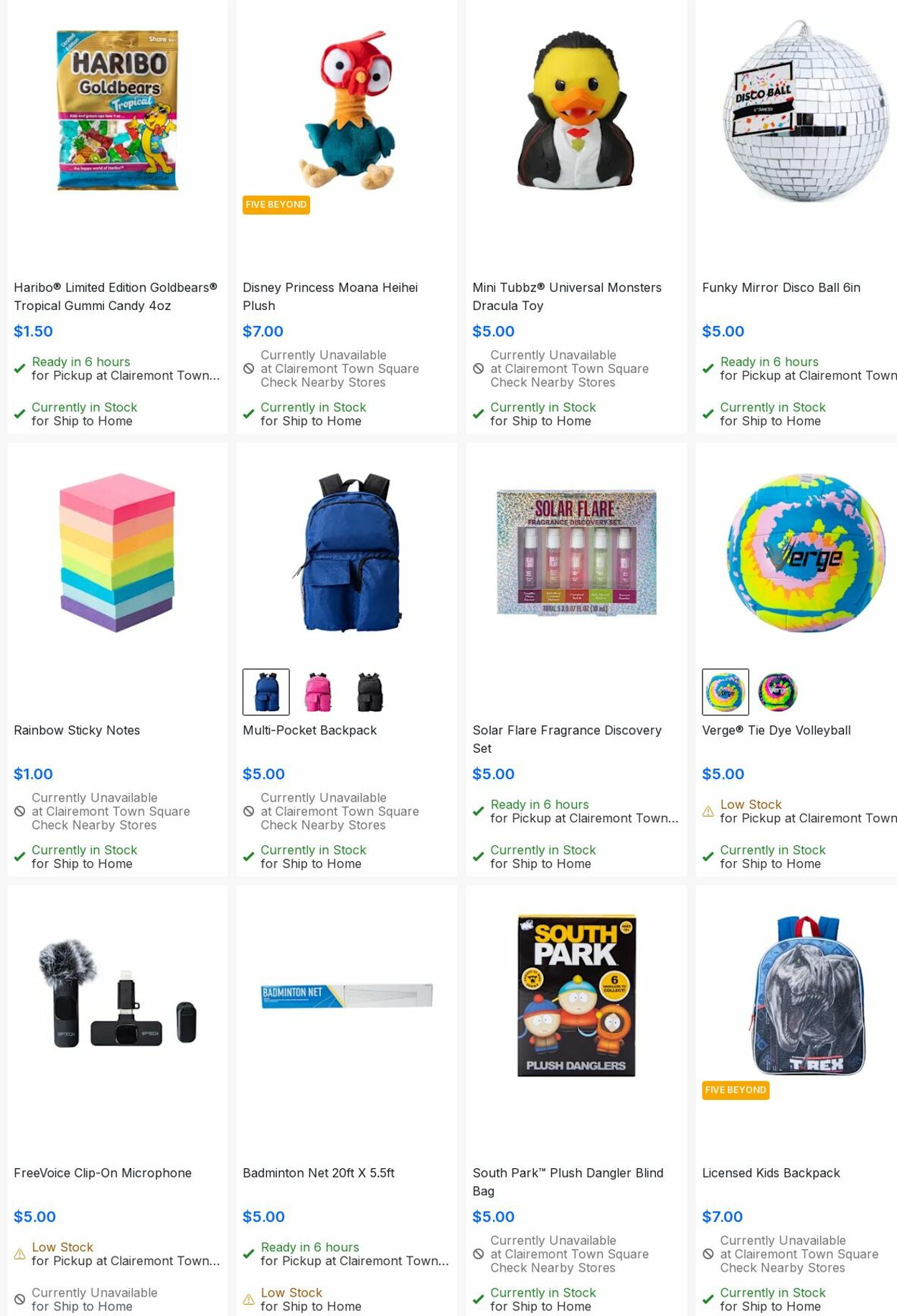 Weekly ad Five Below 07/01/2025 - 07/31/2025