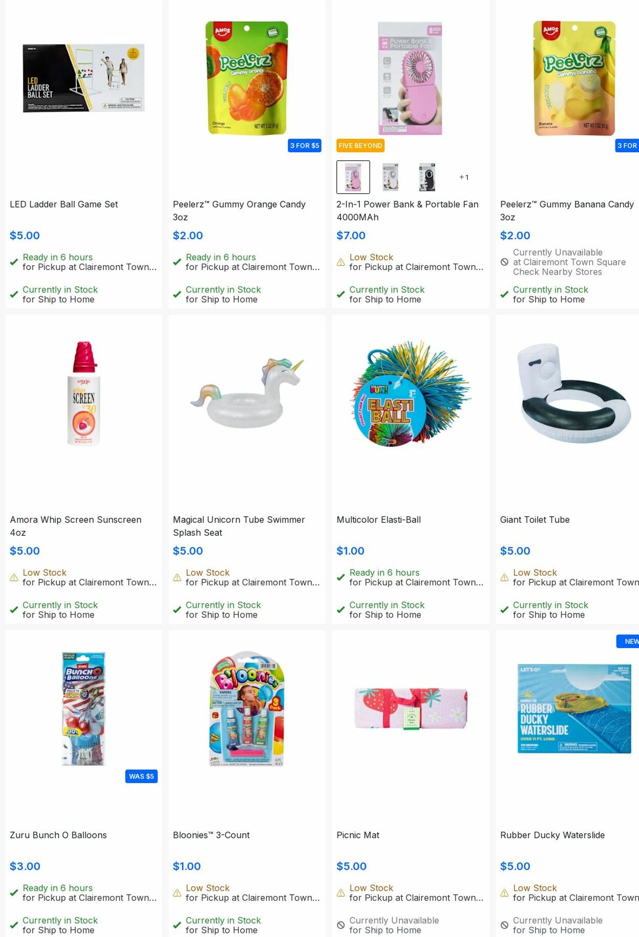 Weekly ad Five Below 07/01/2025 - 07/31/2025