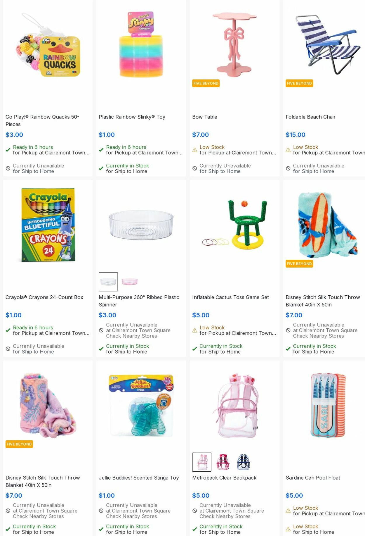 Weekly ad Five Below 07/01/2025 - 07/31/2025