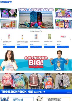 Weekly ad Five Below 09/01/2025 - 09/30/2025