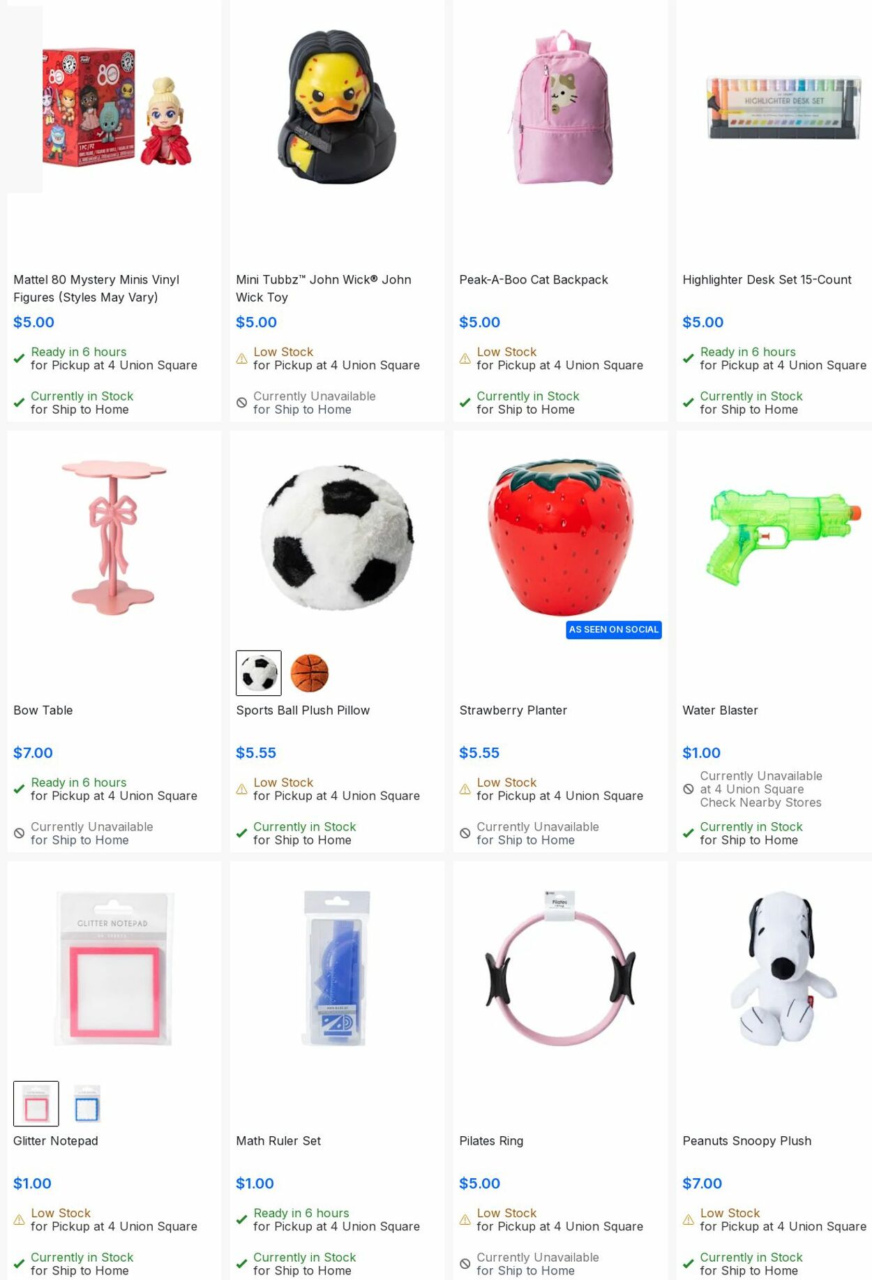 Weekly ad Five Below 08/01/2025 - 08/31/2025