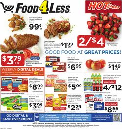 Weekly ad Food 4 Less 01/25/2023-01/31/2023