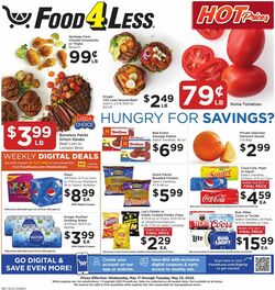 Weekly ad Food 4 Less 05/17/2023 - 05/23/2023