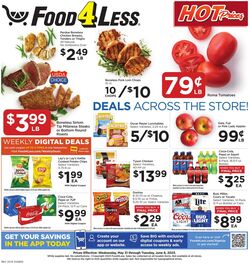 Weekly ad Food 4 Less 05/31/2023 - 06/06/2023