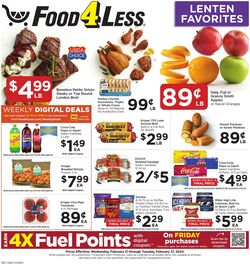 Weekly ad Food 4 Less 01/31/2024 - 02/27/2024