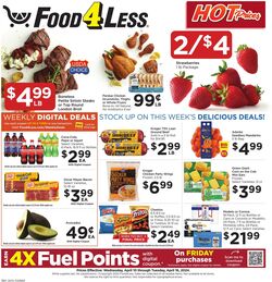 Weekly ad Food 4 Less 04/10/2024 - 04/16/2024