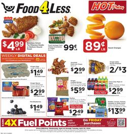 Weekly ad Food 4 Less 04/03/2024 - 04/09/2024