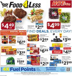 Weekly ad Food 4 Less 05/22/2024 - 05/28/2024