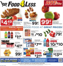 Weekly ad Food 4 Less 06/05/2024 - 06/11/2024