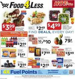 Weekly ad Food 4 Less 07/10/2024 - 07/16/2024
