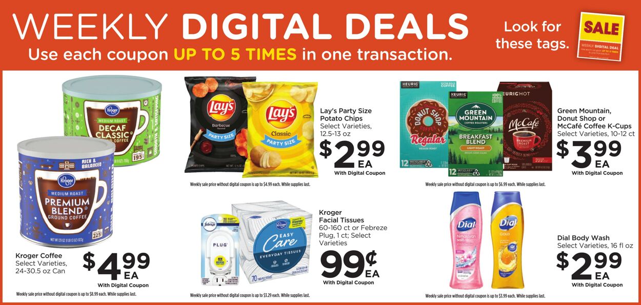 Weekly ad Food 4 Less 07/17/2024 - 07/23/2024