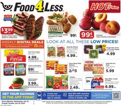 Weekly ad Food 4 Less 07/24/2024 - 07/30/2024