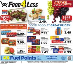 Weekly ad Food 4 Less 07/17/2024 - 07/23/2024