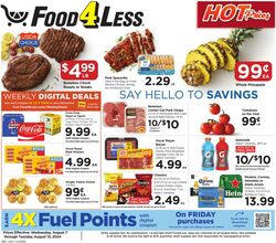 Weekly ad Food 4 Less 08/07/2024 - 08/13/2024
