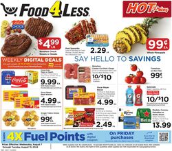 Weekly ad Food 4 Less 08/14/2024 - 08/20/2024