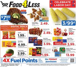 Weekly ad Food 4 Less 01/17/2024 - 01/23/2024