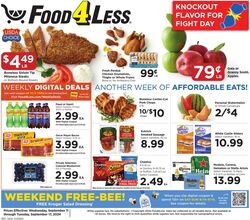 Weekly ad Food 4 Less 10/02/2024 - 10/08/2024