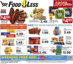 Weekly ad Food 4 Less 09/11/2024 - 09/17/2024