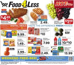 Weekly ad Food 4 Less 10/23/2024 - 10/29/2024