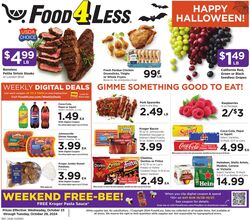 Weekly ad Food 4 Less 10/09/2024 - 10/15/2024