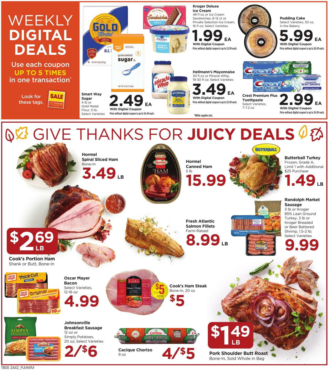 Weekly ad Food 4 Less 11/20/2024 - 11/28/2024