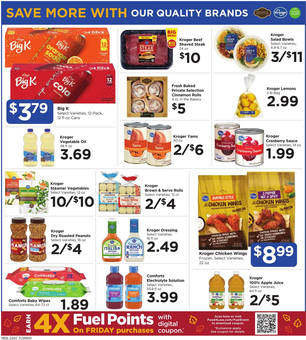 Weekly ad Food 4 Less 11/20/2024 - 11/28/2024