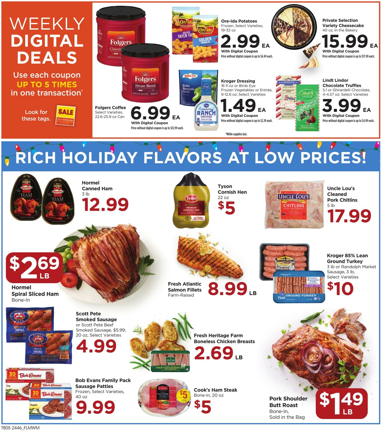 Weekly ad Food 4 Less 12/18/2024 - 12/24/2024