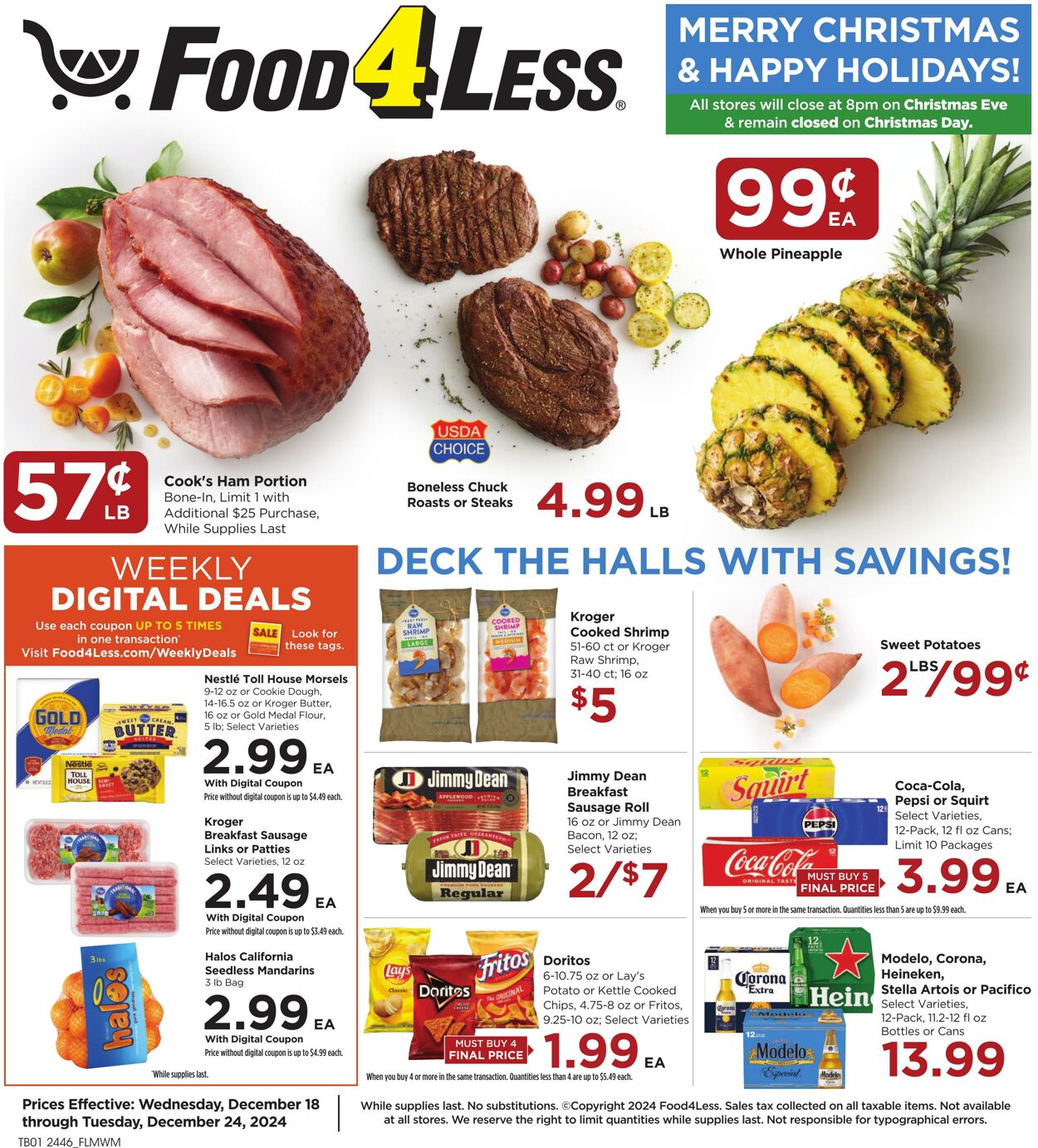 Food 4 Less Promotional weekly ads