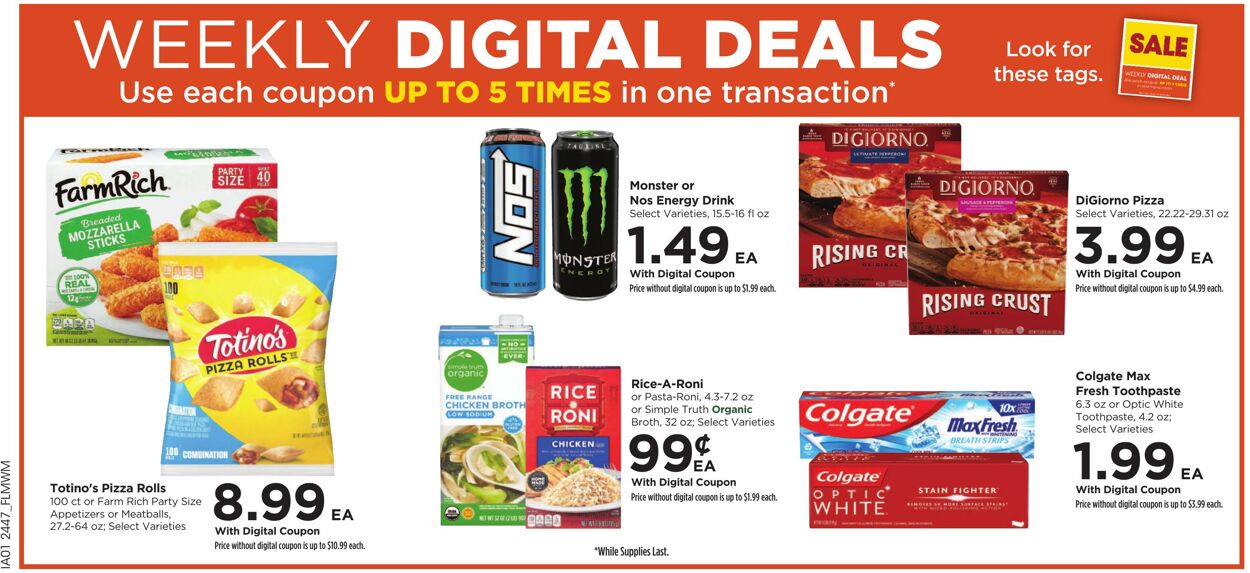 Weekly ad Food 4 Less 12/26/2024 - 01/01/2025