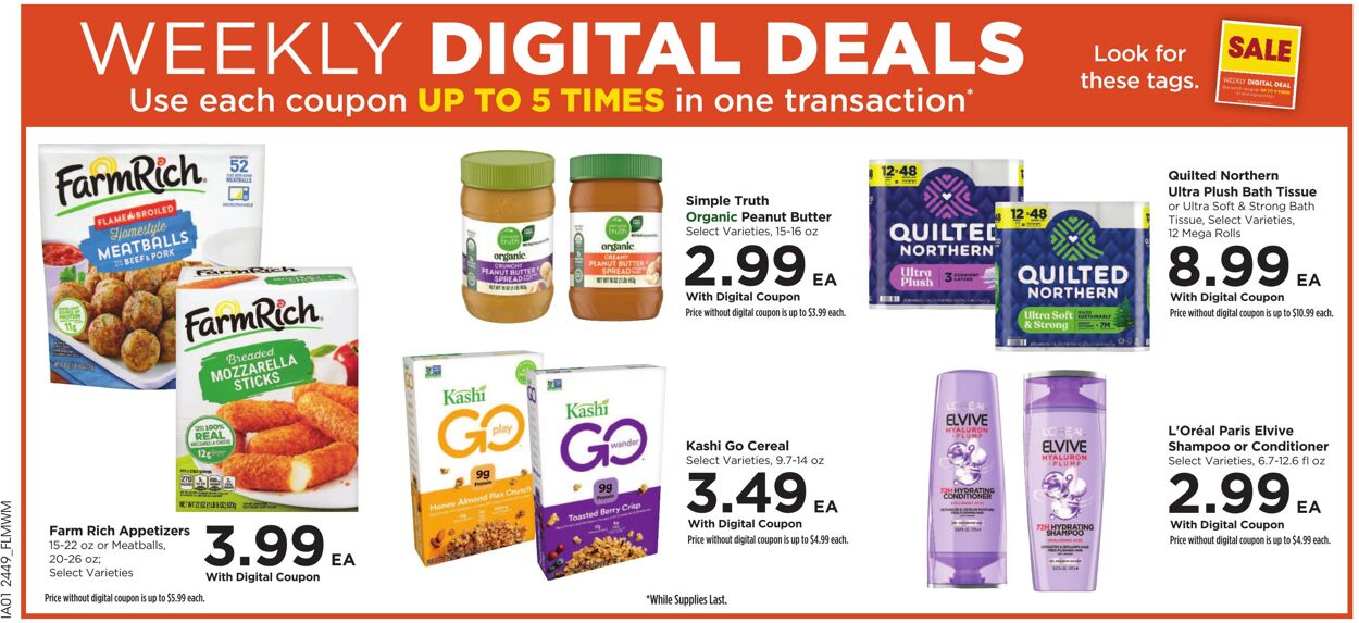 Weekly ad Food 4 Less 01/08/2025 - 01/14/2025