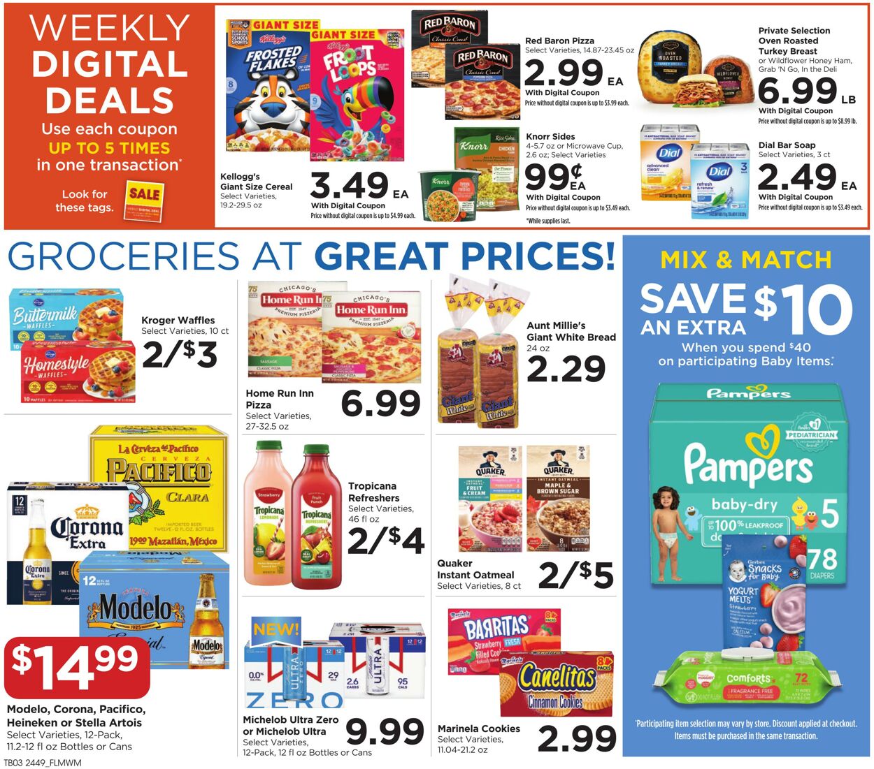 Weekly ad Food 4 Less 01/08/2025 - 01/14/2025