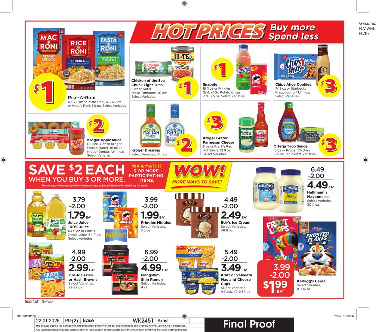 Weekly ad Food 4 Less 01/22/2025 - 01/28/2025