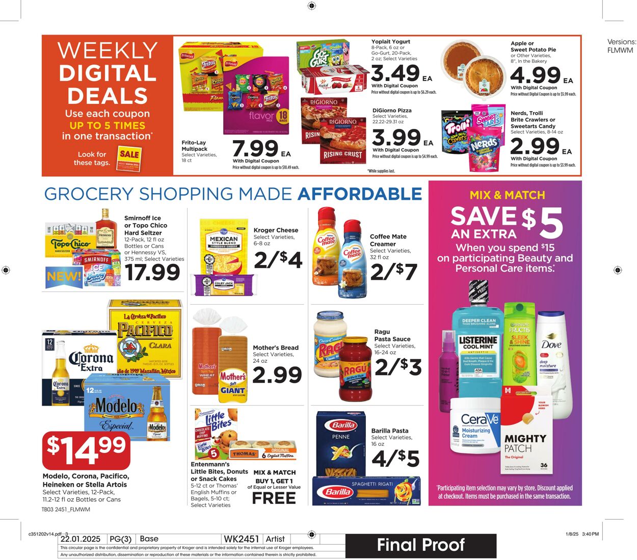 Weekly ad Food 4 Less 01/22/2025 - 01/28/2025