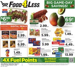 Weekly ad Food 4 Less 02/05/2025 - 02/11/2025