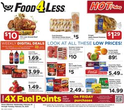 Weekly ad Food 4 Less 11/06/2024 - 11/12/2024