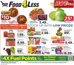 Weekly ad Food 4 Less 10/30/2024 - 11/05/2024