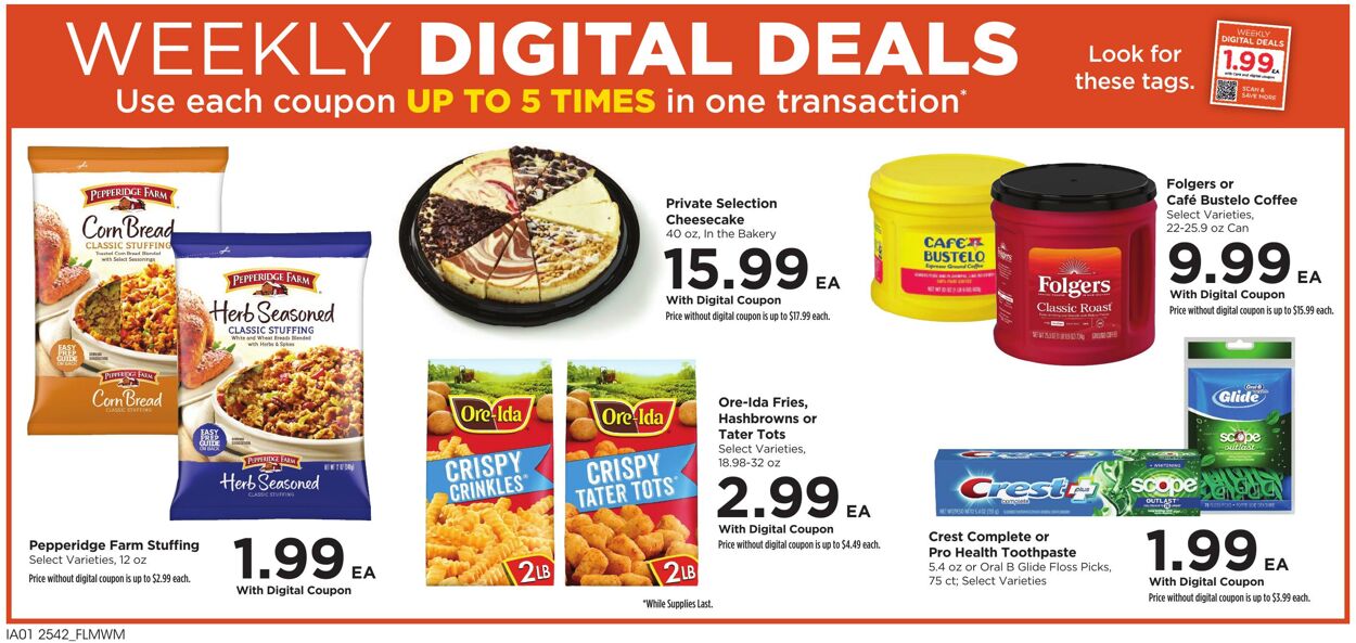 Weekly ad Food 4 Less 11/19/2025 - 11/27/2025
