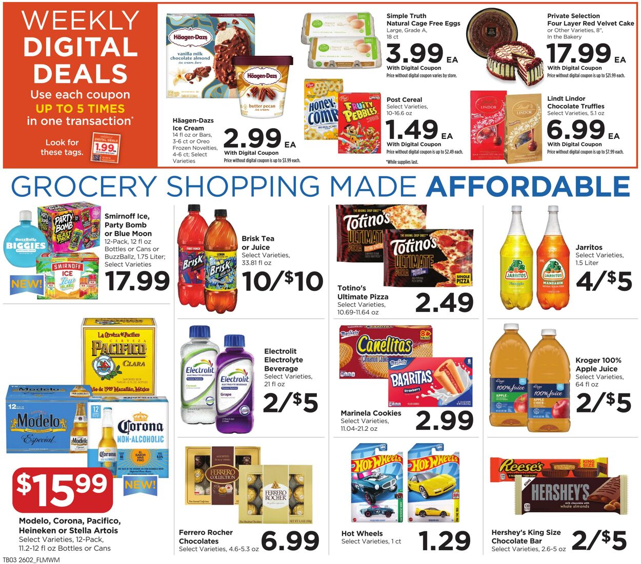 Weekly ad Food 4 Less 02/11/2026 - 02/17/2026