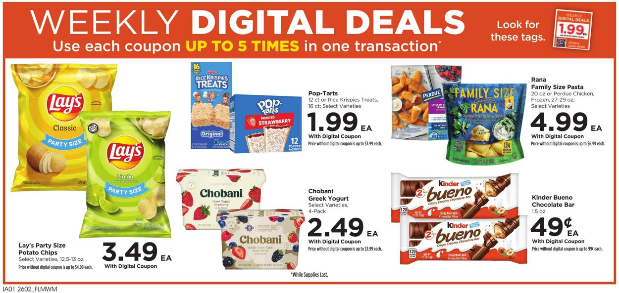 Weekly ad Food 4 Less 02/11/2026 - 02/17/2026