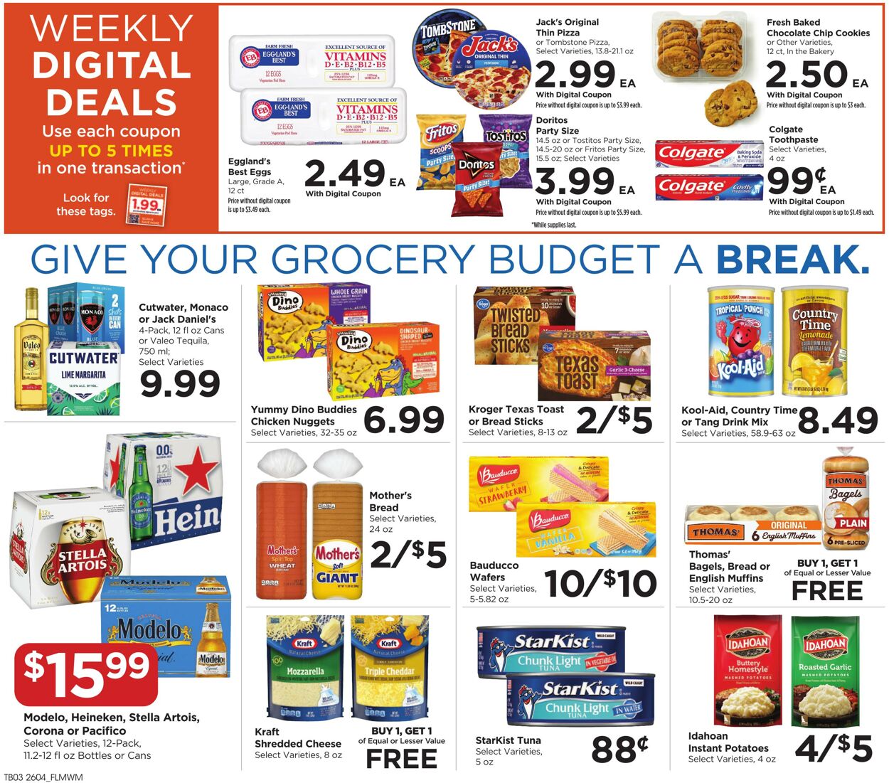 Weekly ad Food 4 Less 02/25/2026 - 03/03/2026