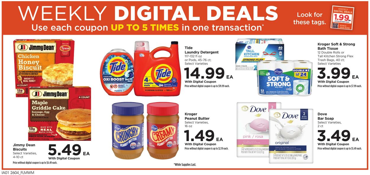 Weekly ad Food 4 Less 02/25/2026 - 03/03/2026